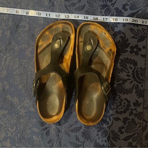 * Birkenstock Gizah black 38 women's - Picture 4 of 12